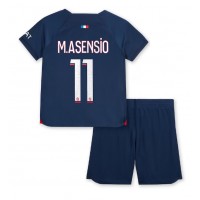Dětský Fotbalový dres Paris Saint-Germain Marco Asensio #11 2023-24 Domácí Krátký Rukáv (+ trenýrky)